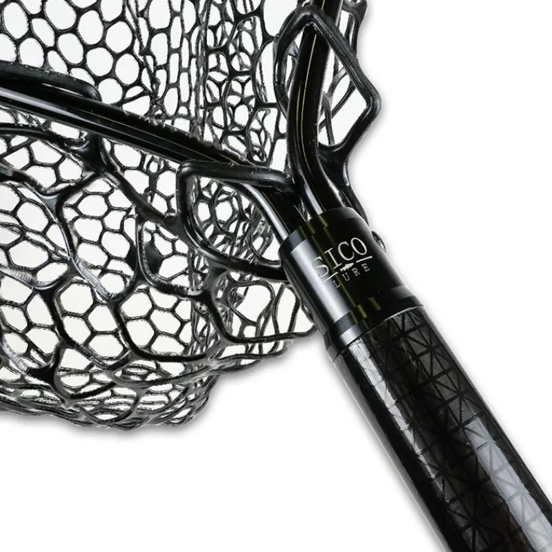 Sico Lure Epuisettes|Epuisettes^Épuisette Raquette Poignée Carbone