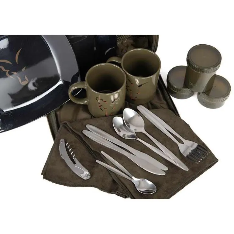 Sac De Pique Nique Fox Camolite 2 Person Dinner Set