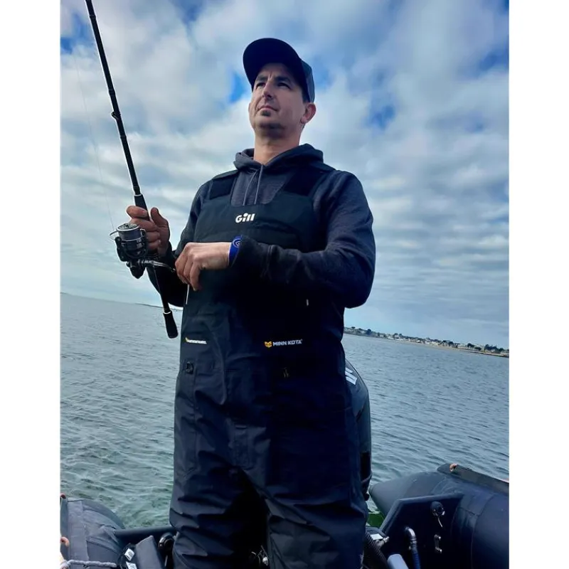 Gill Pantalons, Salopettes & Shorts^Salopette Homme Apex Pro-X Logoté Navicom - Noir