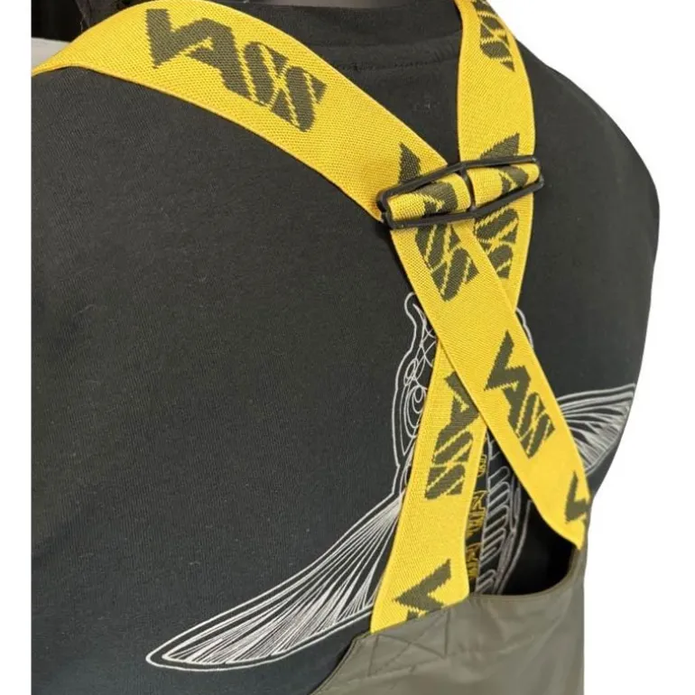 Salopette Homme Vass Team Vass 220 Winter Lined Bib & Brace Waterproof - Kaki