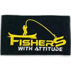 Fishxplorer Cadeaux & Décoration|Cadeaux & Décoration^Scratch Interchangeable Pour Casquette / Bonnet Urbain Fisher With Attitude - Noir