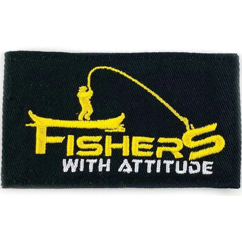 Fishxplorer Cadeaux & Décoration|Cadeaux & Décoration^Scratch Interchangeable Pour Casquette / Bonnet Urbain Fisher With Attitude - Noir
