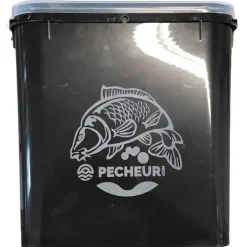 Seau Appats Avec Couvercle Pecheur