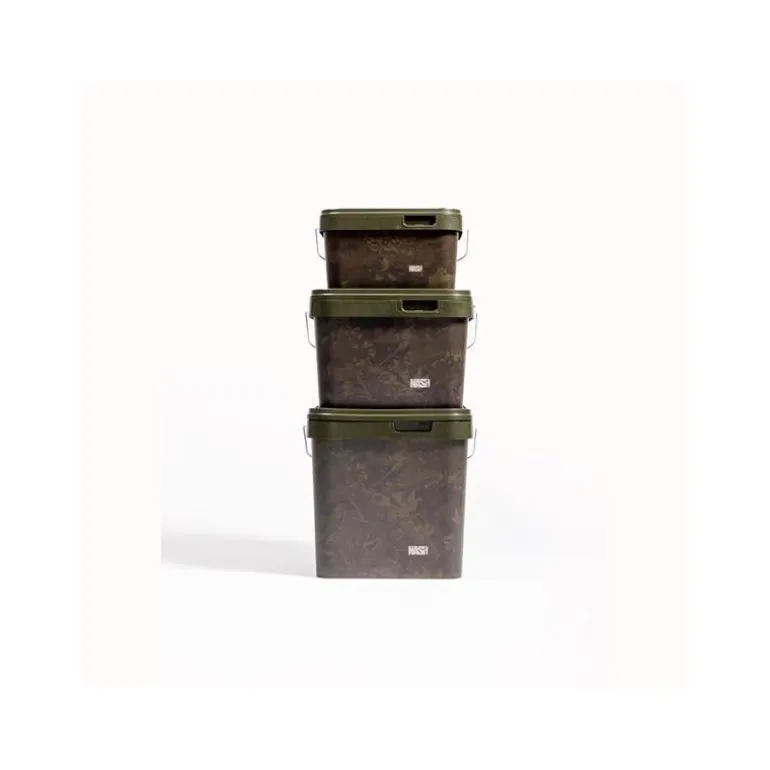 Seau Nash Rectangular Bucket Camo