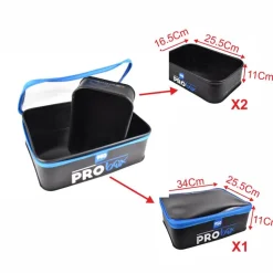 Set Sac À Appâts Garbolino Eva Pro Box Grounbait