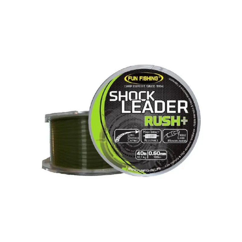 Fun Fishing Fils - Tresses Carpe^Shock Leader Anti-Abrasion