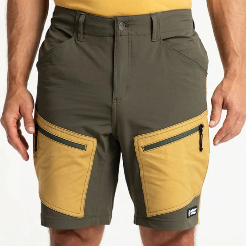 Adventer & Fishing Pantalons, Salopettes & Shorts^Short Homme Nandes - Sable/Kaki