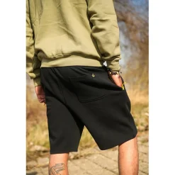 Short Homme Black Cat Jogger Shorts - Noir