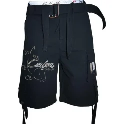 Short Homme Hot Spot Design Carper - Noir