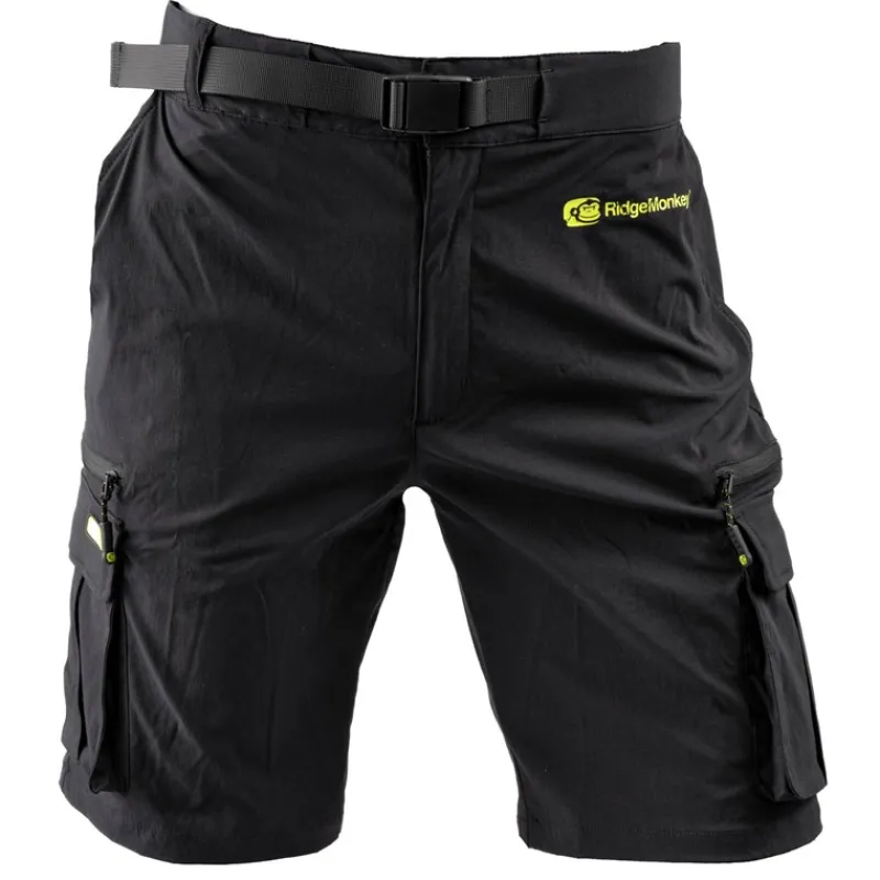 Ridge Monkey Pantalons, Salopettes & Shorts^Short Homme Lightweight Classic Cargo Shorts - Noir