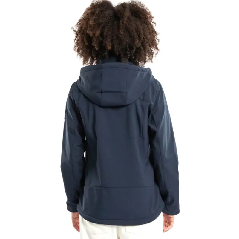 Bermudes Sweats & Polaires^Softshell Femme Sillages Contrecollee Polaire - Navy