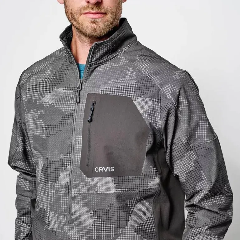Softshell Homme Orvis Pro Lt Pullover - Camo