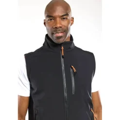 Bermudes Sweats & Polaires^Softshell Sans Manche Homme Seasalt - Noir