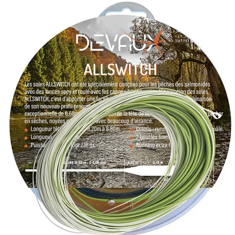 Devaux Soies Mouche - Backing^Soie Allswitch