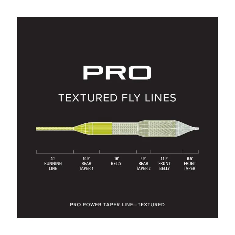 Soie Orvis Pro Power Taper Textured