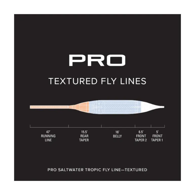 Soie Orvis Pro Saltwater Tropoic Textured