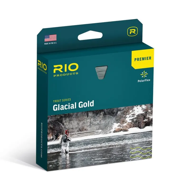 Rio Soies Mouche - Backing^Soie Premier Gold Glacial