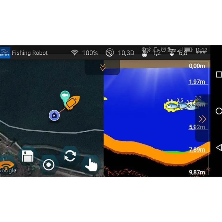Sondeur/Gps Anatec Fishing Robot