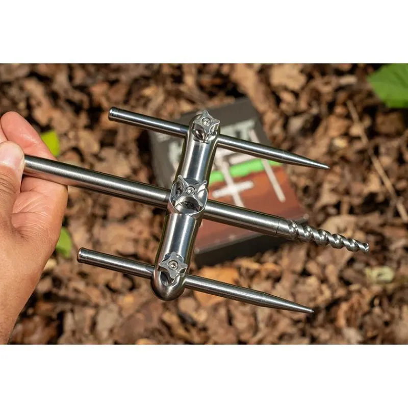 One More Cast Rod Pods – Supports^Stabilisateur Heist Stabiliser Stainless Steel