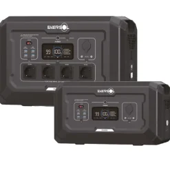 Station D’Énergie Eversol 2500W Connecté & Evolutive