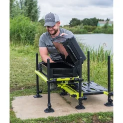 Station Fox Matrix F25 Pro Seatbox - Lime Edition