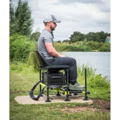 Station Fox Matrix F25 Pro Swivel Seatbox - Lime Edition