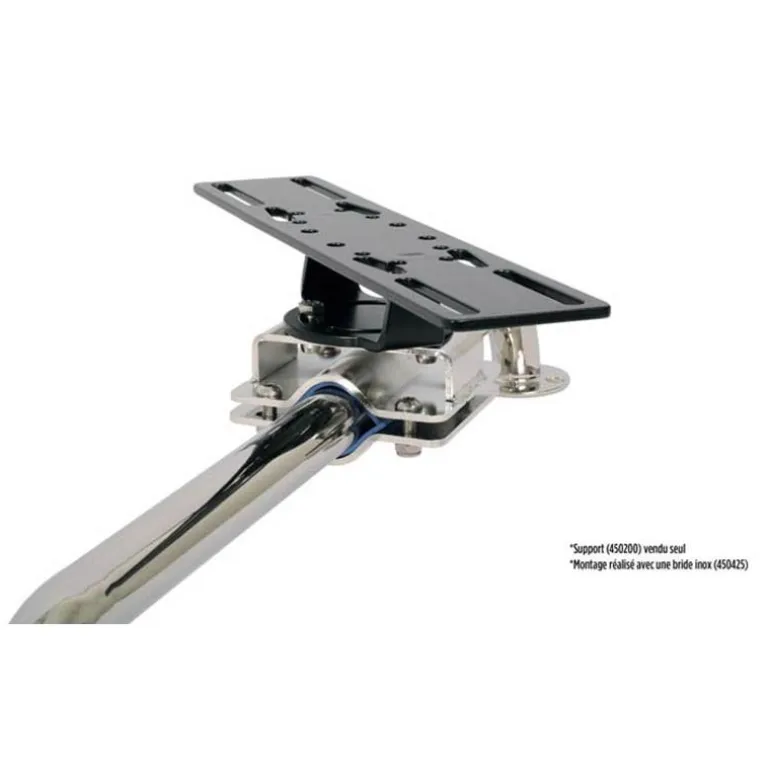 Support Écran Gps/Sondeur Fixe Seanox D22/65 Gm