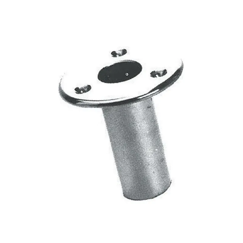 Plastimo Outils De Navigation^Support De Hampe Laiton Chrome A Encastrer