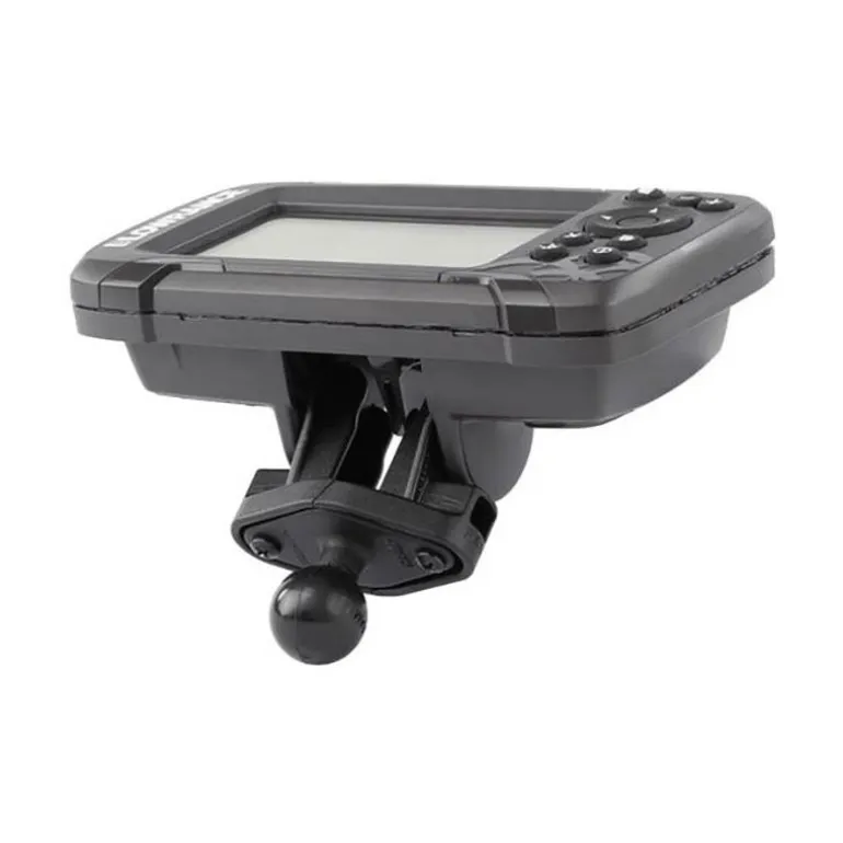 Support Horizontal Ram Mounts Pour Lowrance Hook²-4 Et Reveal 5 Boule B