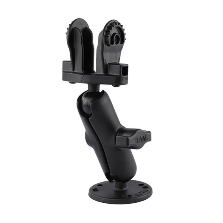Support Horizontal Ram Mounts Pour Lowrance Hook²-4 Et Reveal 5 Boule B