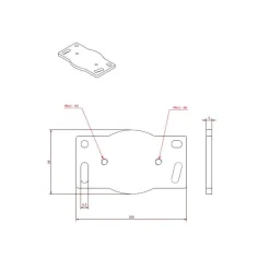 Support Piedestal De Perche De Sonde Pike'n Bass Live Sur Glissière