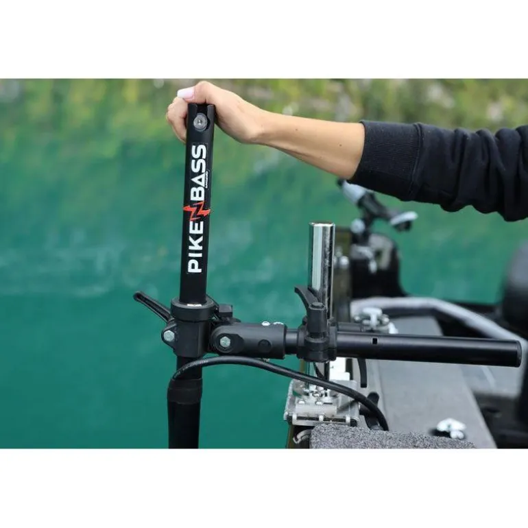 Support Piedestal De Perche De Sonde Pike'n Bass Live Sur Glissière