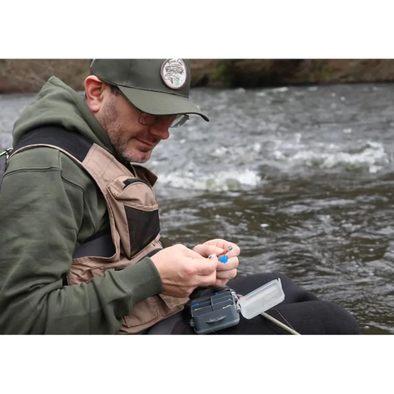 Sweat À Capuche Pêche Personnalisable Sur Vos Traces - Kaki