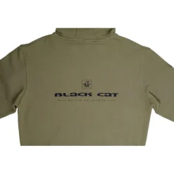 Sweat Homme Black Cat Hoodie - Kaki