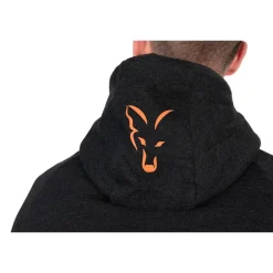 Sweat Homme Fox Collection Lw Hoody Black & Orange - Noir