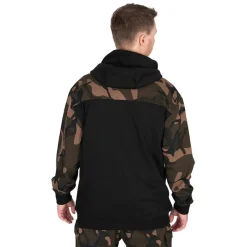 Fox Sweats & Polaires^Sweat Homme Lw Black/Camo Split Zip Hoody - Noir/Camo