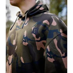 Sweat Homme Fox Lw Khaki/Camo Split Zip Hoody - Camo
