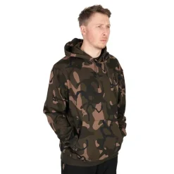 Sweat Homme Fox Lw Khaki/Camo Split Zip Hoody - Camo