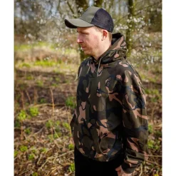 Sweat Homme Fox Lw Khaki/Camo Split Zip Hoody - Camo
