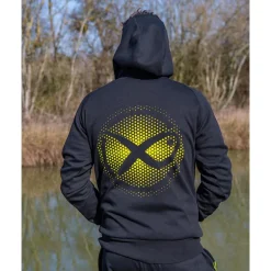 Sweat Homme Fox Matrix Large Fade Logo Hoody - Noir