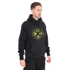 Sweat Homme Fox Matrix Large Fade Logo Hoody - Noir