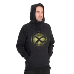 Sweat Homme Fox Matrix Large Fade Logo Hoody - Noir