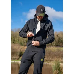 Sweat Homme Fox Matrix Stealth Zipped Hoody - Noir