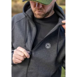 Sweat Homme Fox Matrix Zipped Hoody - Noir