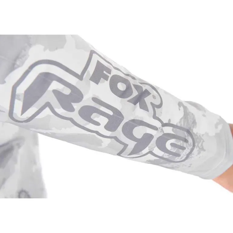 Sweat Homme Fox Rage Uv Hooded Light Camo Top - Gris