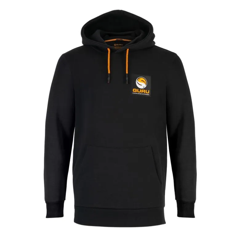 Sweat Homme Guru Black Patch Hoodie - Noir