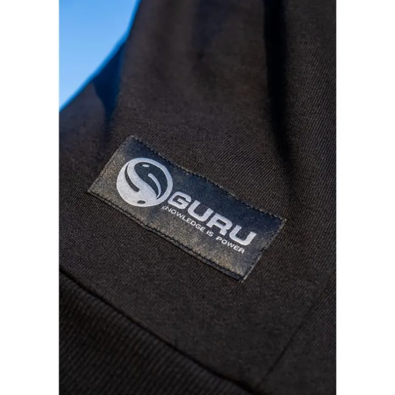 Sweat Homme Guru Black Patch Hoodie - Noir