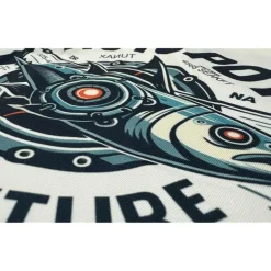 Sweat Homme Hot Spot Design Future Tuna - Blanc