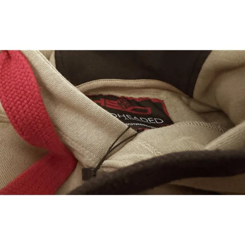 Hot Spot Design Sweats & Polaires^Sweat Homme Hoodie Hardheaded - Beige