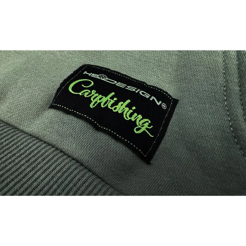 Hot Spot Design Sweats & Polaires^Sweat Homme Hoodie Carpfishing Mania - Vert